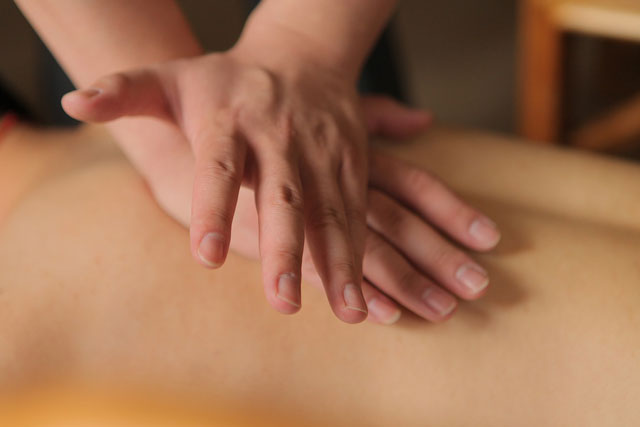 出張マッサージならではの施術